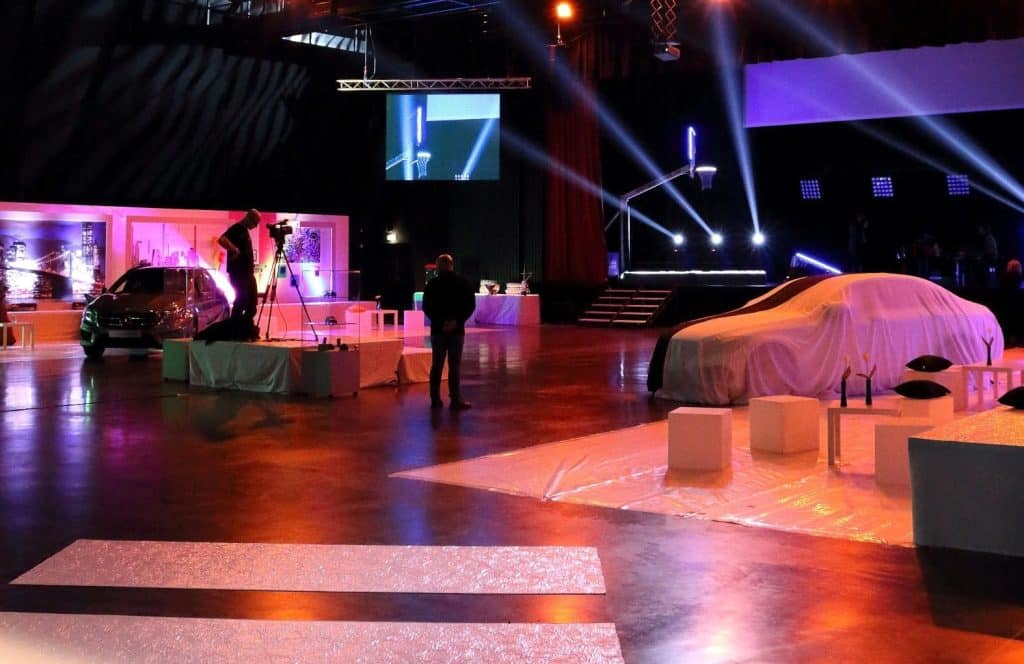 Grande salle - Evénementiel - lancement véhicule